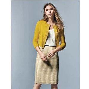 NEW! Boden British Tweed Pencil Skirt 8